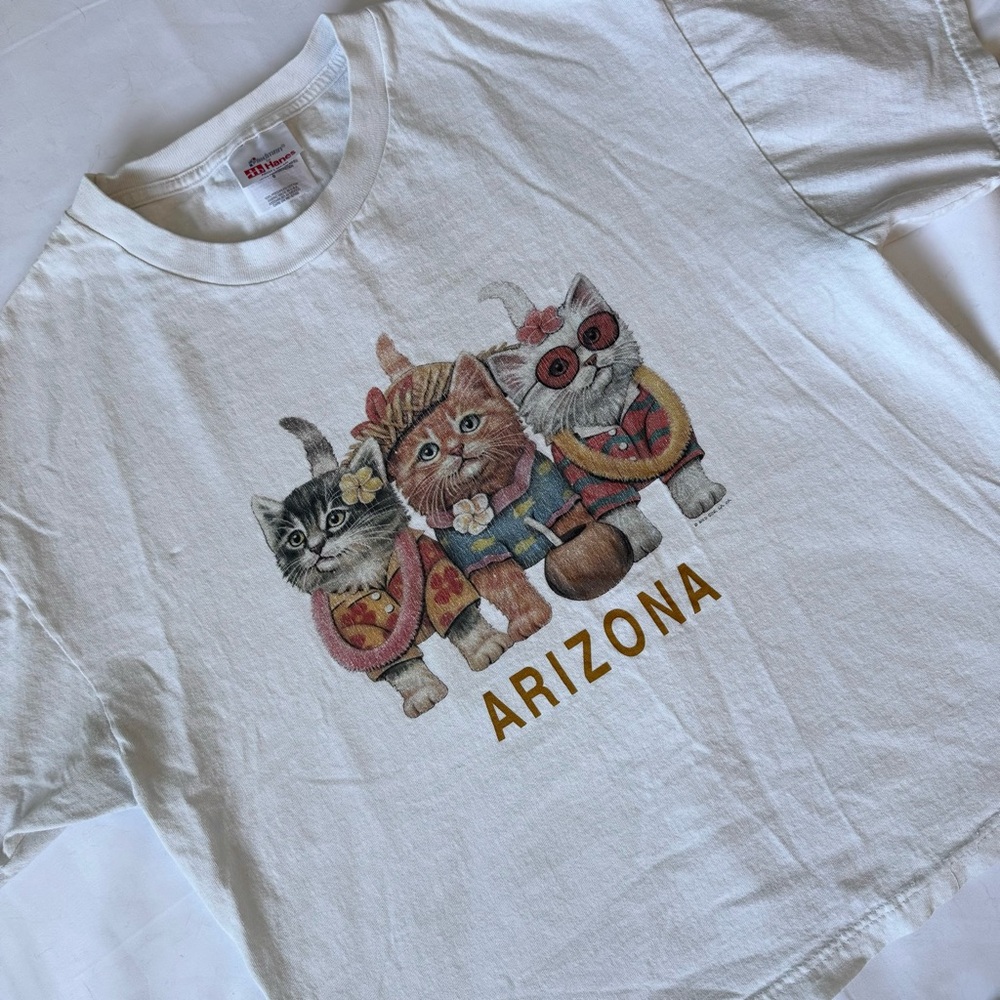 Hanes White Crewneck T-Shirt